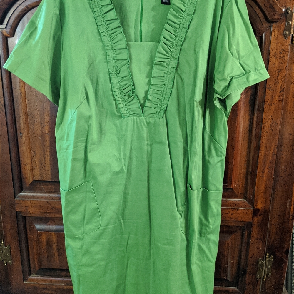 Green dress